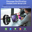 Rogbid Air 1.75 inch IPS Screen Smart Watch, Support Video Chat/SIM Card Calling, Memory:4GB+64GB(Black)