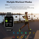 Rogbid Air 1.75 inch IPS Screen Smart Watch, Support Video Chat/SIM Card Calling, Memory:4GB+128GB(Black)