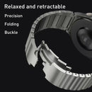 22mm Original Buckle Steel Watch Band(Grey)