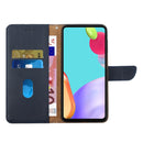 For OPPO Find X5 Lite Genuine Leather Fingerprint-proof Horizontal Flip Phone Case(Blue)