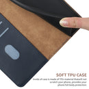 For OPPO Find X5 Lite Genuine Leather Fingerprint-proof Horizontal Flip Phone Case(Blue)