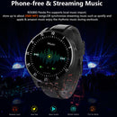 Rogbid Panda Pro 1.69 inch IPS Screen Dual Cameras Smart Watch, Support Heart Rate Monitoring/SIM Card Calling(Black)
