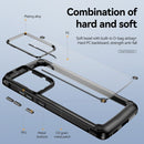 For Samsung Galaxy S21 Ultra 5G TPU + PC Lens Protection Phone Case(Black)