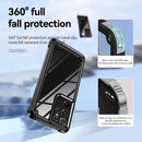 For Samsung Galaxy S21 Ultra 5G TPU + PC Lens Protection Phone Case(Black)