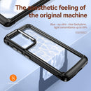 For Samsung Galaxy S21 Ultra 5G TPU + PC Lens Protection Phone Case(Black)