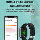 Rogbid Rowatch 2 1.69 inch TFT Screen Smart Watch, Support Blood Pressure Monitoring/Sleep Monitoring(Black)
