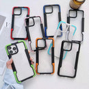 Armor Acrylic 3 in 1 Phone Case For iPhone 13 Pro Max(Black)