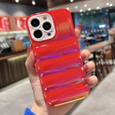 Bubble Symphony TPU Phone Case For iPhone 13(Red)