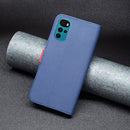 For Motorola Moto G22 BF13 Color Matching Cross Texture Leather Phone Case(Blue)