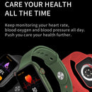 i7 pro+ 1.75 inch TFT Screen Smart Watch, Support Blood Pressure Monitoring/Sleep Monitoring(Blue)