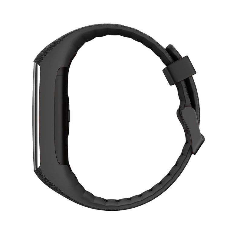 For POLAR A360 & 370 Textured Watch Band(Black)