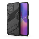 For Honor X30i / Play6T Pro / X8 Punk Armor PC + TPU Phone Case with Holder(Black)