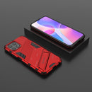 For Honor X30i / Play6T Pro / X8 Punk Armor PC + TPU Phone Case with Holder(Red)