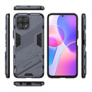 For Honor X30i / Play6T Pro / X8 Punk Armor PC + TPU Phone Case with Holder(Grey)
