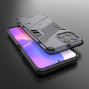 For Honor X30i / Play6T Pro / X8 Punk Armor PC + TPU Phone Case with Holder(Grey)
