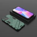For Honor X30i / Play6T Pro / X8 Punk Armor PC + TPU Phone Case with Holder(Green)