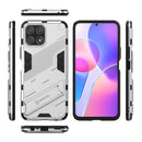 For Honor X30i / Play6T Pro / X8 Punk Armor PC + TPU Phone Case with Holder(White)