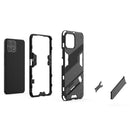 For Honor X30i / Play6T Pro / X8 Punk Armor PC + TPU Phone Case with Holder(Orange)
