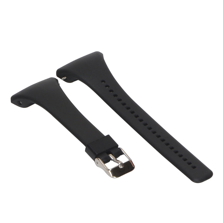For POLAR FT4 & FT7 Silicone Watch Band(Black)