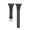 For POLAR FT4 & FT7 Silicone Watch Band(Black)