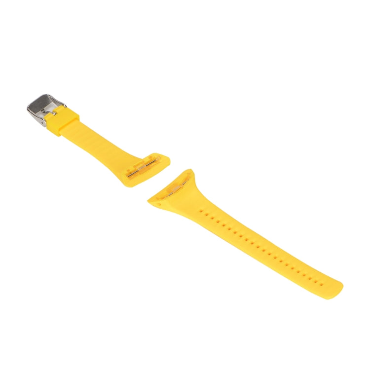For POLAR FT4 & FT7 Silicone Watch Band(Yellow)