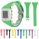 For POLAR FT4 & FT7 Silicone Watch Band(Black)