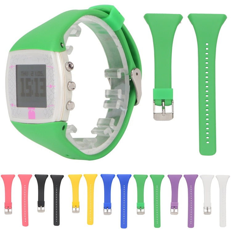 For POLAR FT4 & FT7 Silicone Watch Band(White)