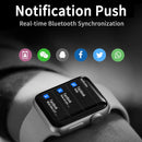 D SEVEN 1.9 inch TFT Screen Smart Watch, Support Bluetooth Dial/Sleep Monitoring(Black)
