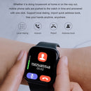 D SEVEN 1.9 inch TFT Screen Smart Watch, Support Bluetooth Dial/Sleep Monitoring(Black)