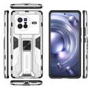 For vivo X80 Supersonic PC + TPU Shock-proof Phone Case(Silver)