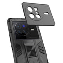 For vivo X80 Supersonic PC + TPU Shock-proof Phone Case(Silver)