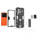 For vivo X80 Pro Supersonic PC + TPU Shock-proof Phone Case(Black)