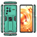 For vivo X80 Pro Supersonic PC + TPU Shock-proof Phone Case(Green)
