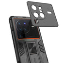 For vivo X80 Pro Supersonic PC + TPU Shock-proof Phone Case(Blue)