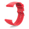For POLAR Vantage M Silicone Watch Band(Red)