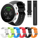 For POLAR Vantage M Silicone Watch Band(Blue)