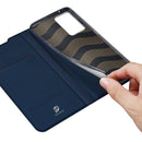 For OPPO Realme GT Neo 3 DUX DUCIS Skin Pro Series PU + TPU Leather Phone Case(Blue)