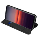 For Sony Xperia 1 IV DUX DUCIS Skin Pro Series PU + TPU Leather Phone Case(Black)