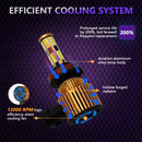 A10 1 Pair H11 6500K / 2500LM / 20W / DC10-32V IP67 Waterproof Car LED Headlight