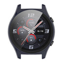 For Honor Watch GS 3 PC+Tempered Glass Watch Case(Ink Blue)