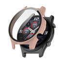 For Honor Watch GS 3 PC+Tempered Glass Watch Case(Cherry Blossom Pink)