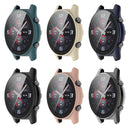 For Honor Watch GS 3 PC+Tempered Glass Watch Case(Ink Blue)