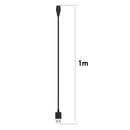 For COROS Pace 2/Apex/Apex Pro/Apex 42/Vertix/Vertix 2 Smart Watch Charging Cable, Length: 1m(Black)