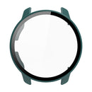 For Garmin Venu 2 PC + Tempered Glass Watch Case(Pine Needle Green)