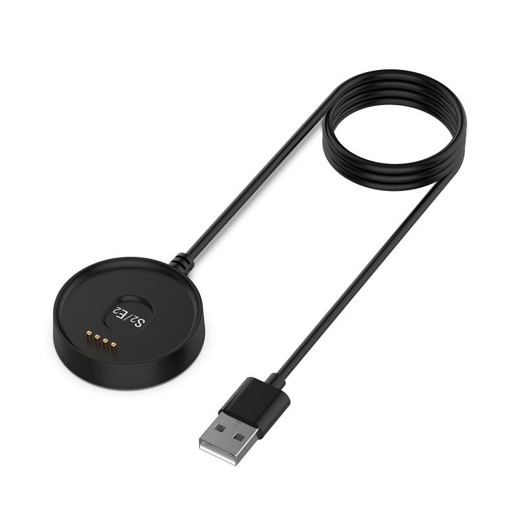 For Ticwatch E2 & S2 1m Universal Charging Cable with Data Function(Black)