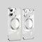 MagSafe Magnetic Electroplated Phone Case For iPhone 12(Silver)