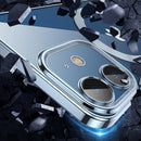 MagSafe Magnetic Electroplated Phone Case For iPhone 12(Silver)