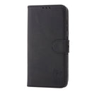 For Samsung Galaxy A23 4G Embossed Happy Cat Pattern Leather Phone Case(Black)