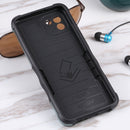 For Samsung Galaxy A03 164mm EU Version Ring Holder Non-slip Armor Phone Case(Green)