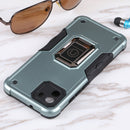 For Samsung Galaxy A03 164mm EU Version Ring Holder Non-slip Armor Phone Case(Green)